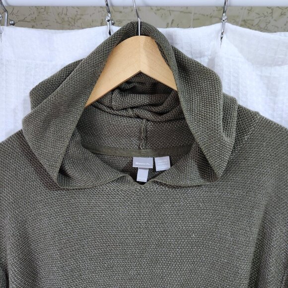 Bench Sweater Men's XXL Long Sleeve Green Pullover Hooded Long Sleeve Top - Picture 7 of 9